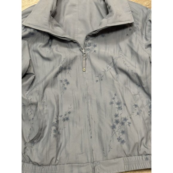 Giacca Petite Sport Coat Womens Size‎ PS Small Jacket Reversible Dusty Blue READ - Picture 6 of 14